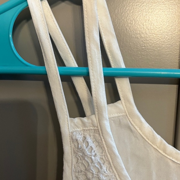 Ariat  White Lace Double Strap Tank xs - Picture 4 of 5